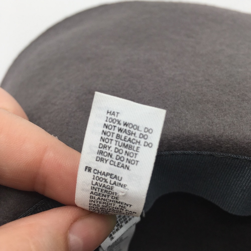 [ALDO] 100% Wool Floppy Hat w 4" Brim Medium - Picture 5 of 5